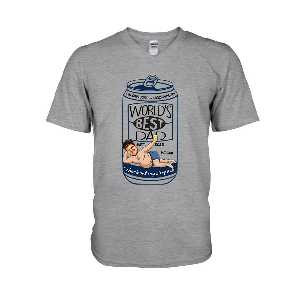 Meilleur papa du monde - T-shirt et sweat à capuche personnalisés pour papa