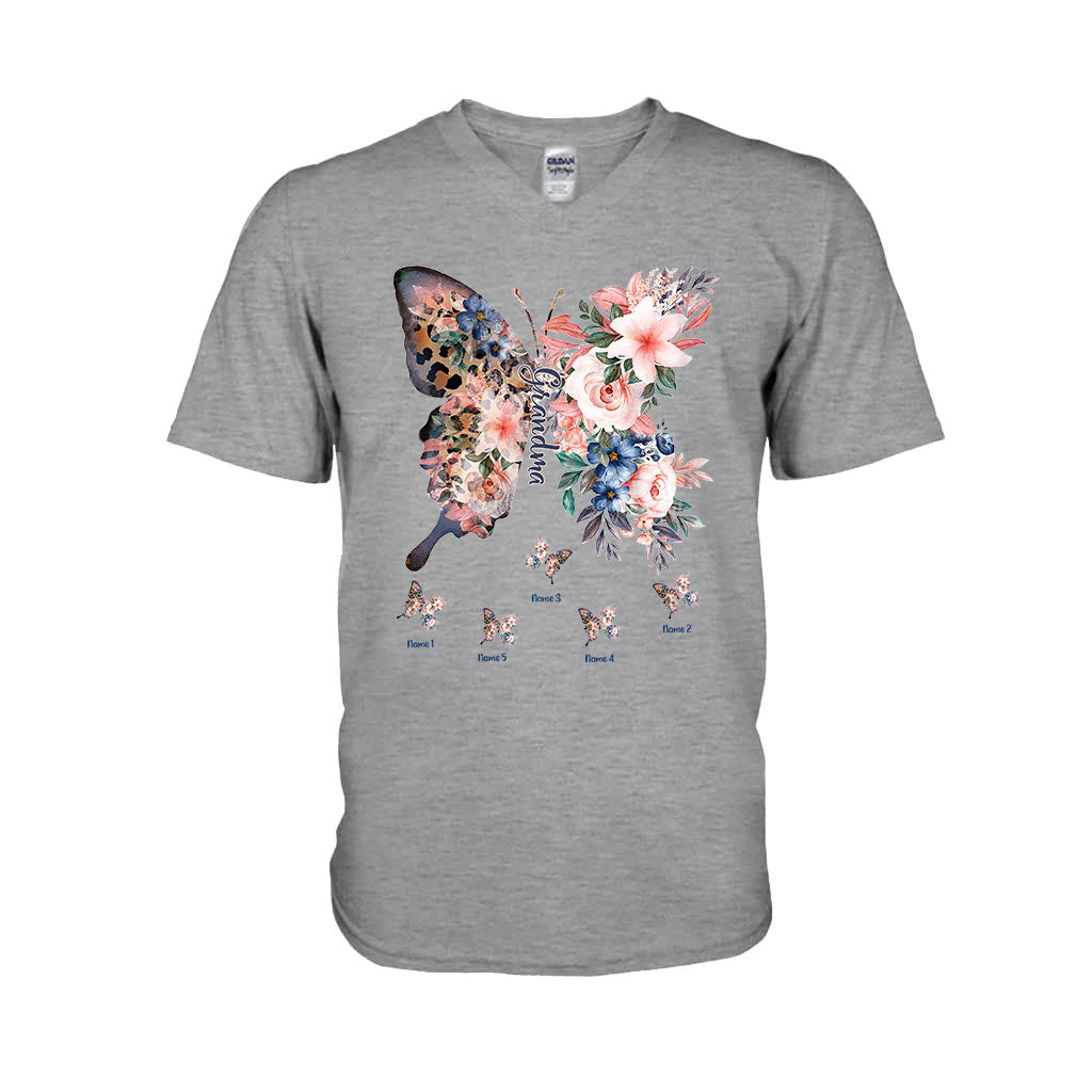 Grand-mère - Cadeau pour grand-mère, maman - T-shirt et sweat à capuche personnalisés