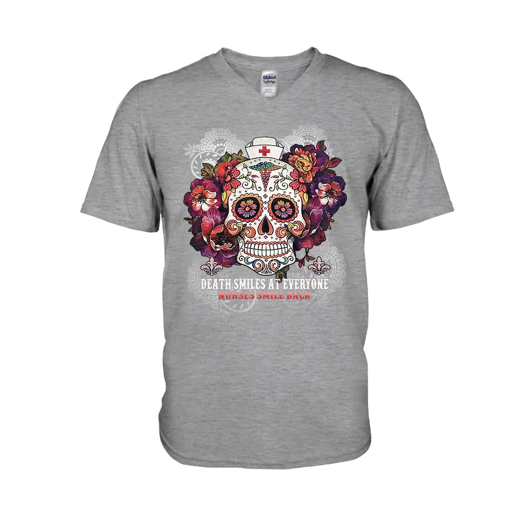 La mort sourit à tout le monde - T-shirt et sweat à capuche « Infirmière » 1121