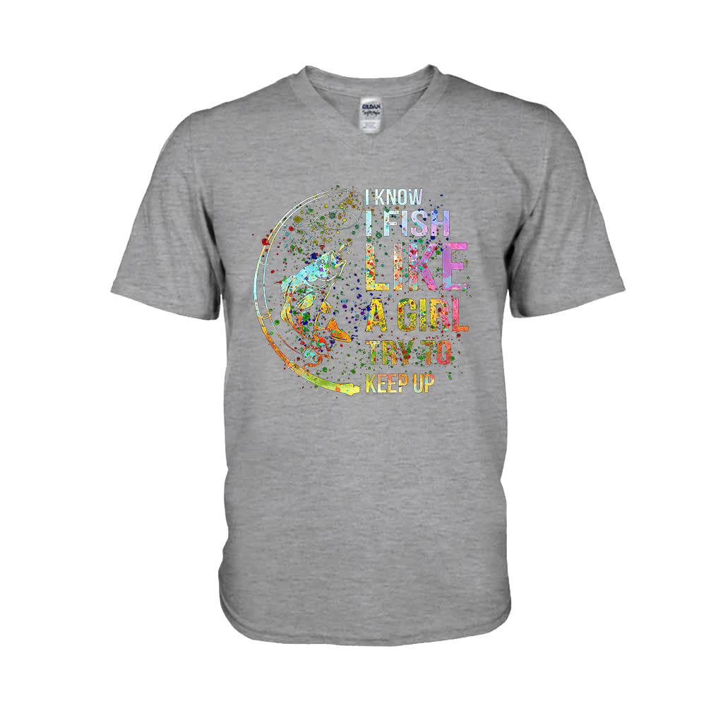 Essayez de suivre le rythme - T-shirt et sweat à capuche de pêche 112021