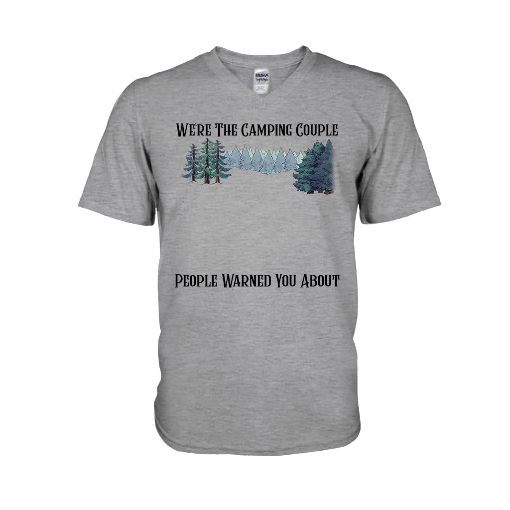 We're The Camping Couple - Personalized T-shirt and Hoodie