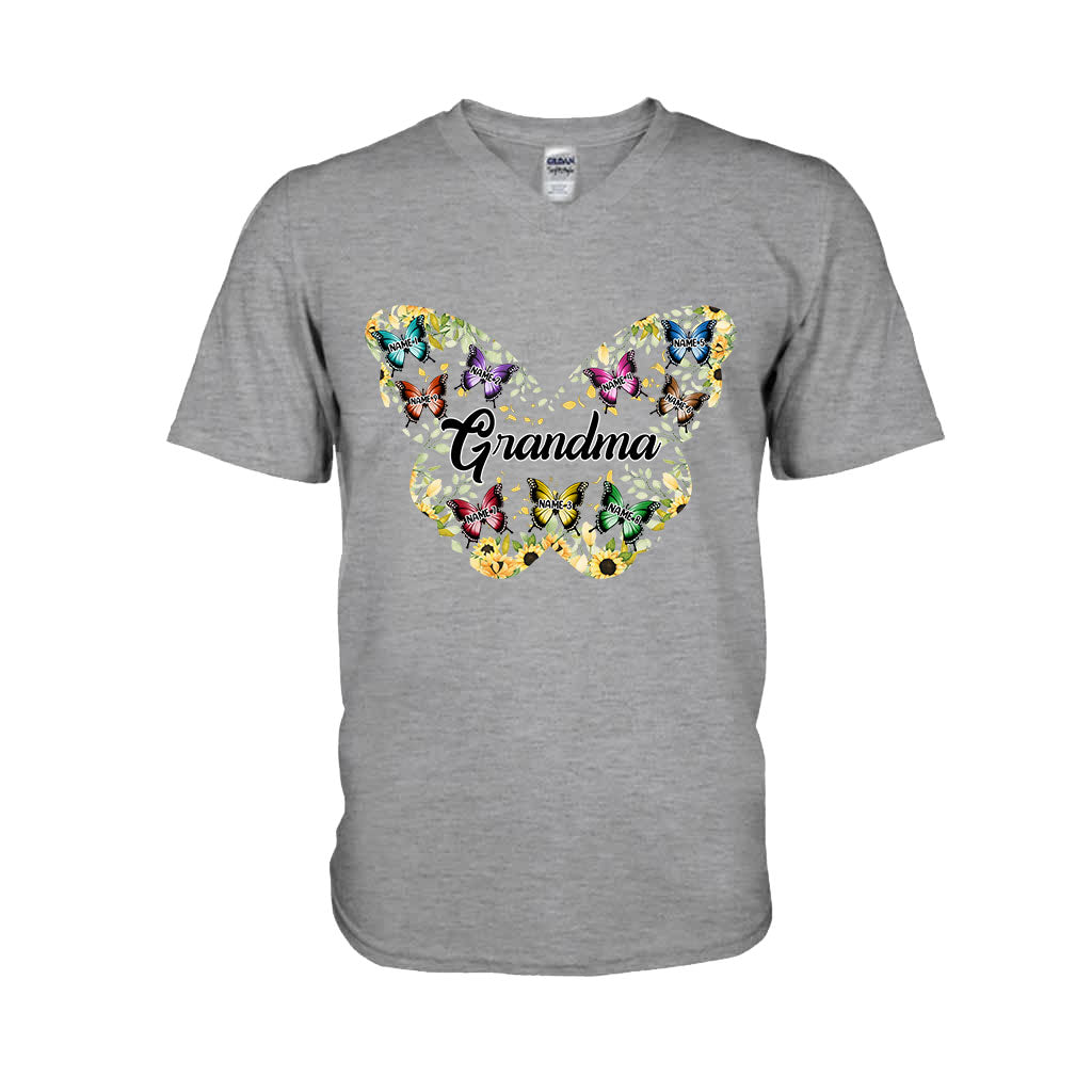 On t'aime - T-shirt et sweat à capuche personnalisés pour grand-mère
