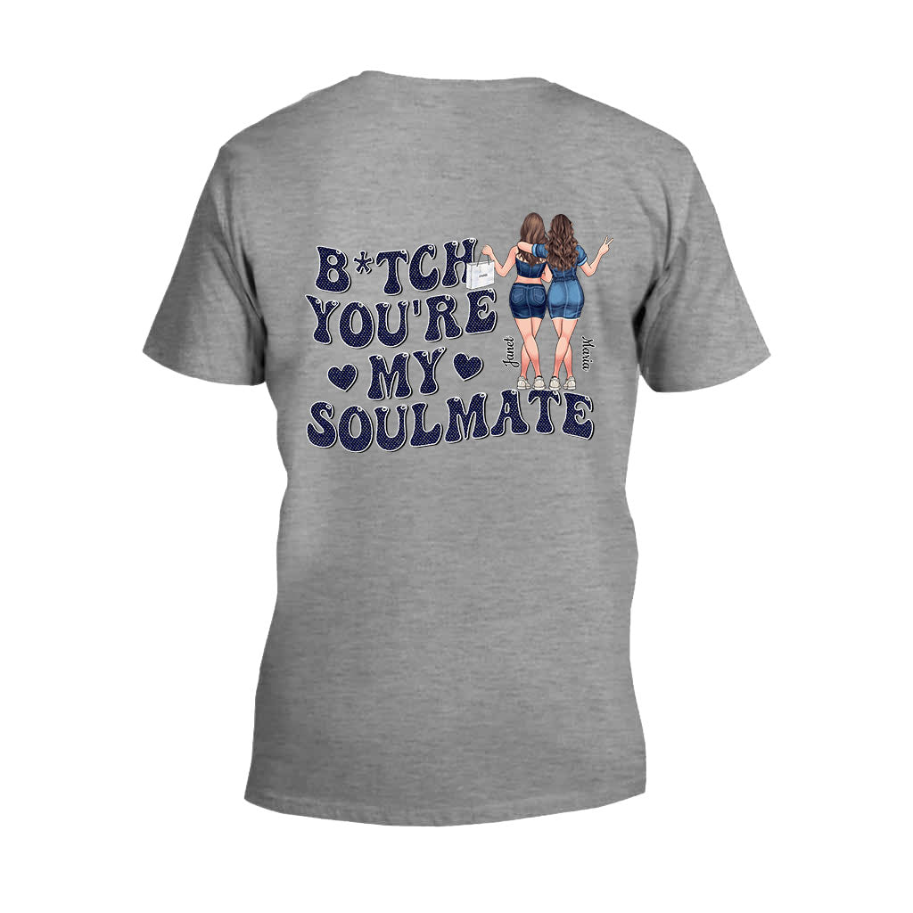Tu es mon âme sœur - T-shirt et sweat à capuche personnalisés pour meilleure amie