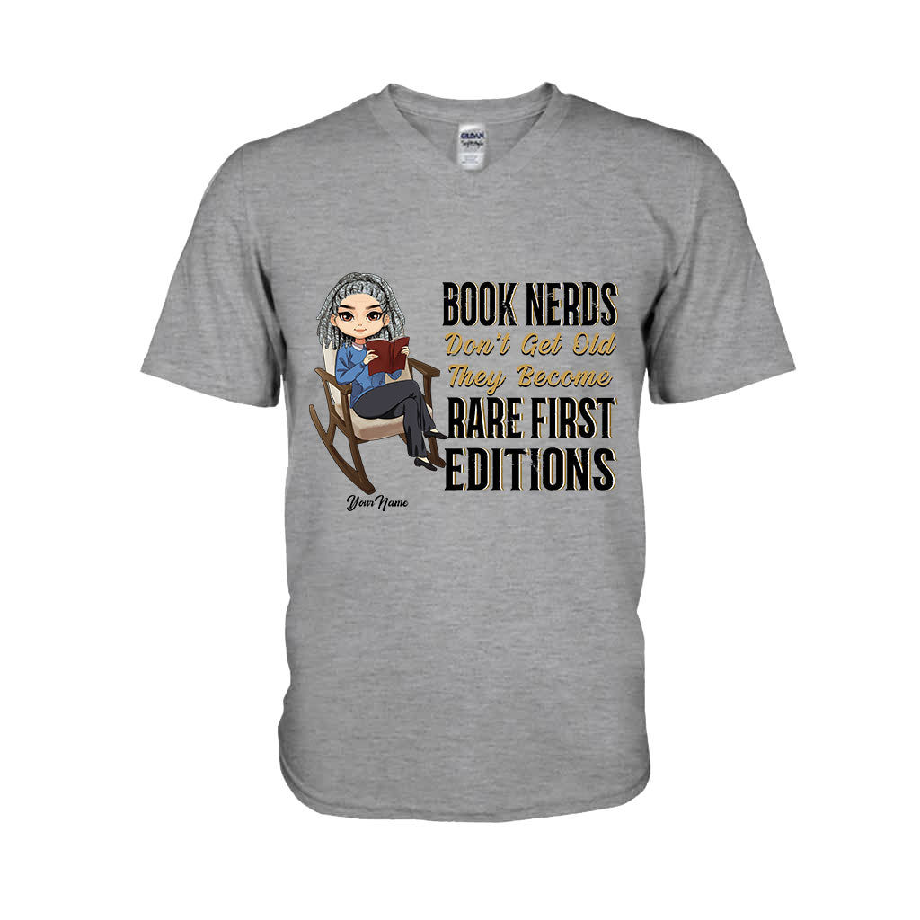 Les amoureux des livres ne vieillissent pas - T-shirt et sweat à capuche personnalisés