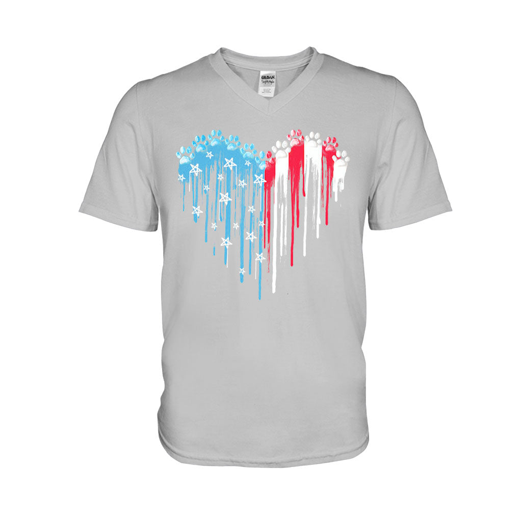 T-shirt et sweat à capuche « J’aime les chiens » 062021