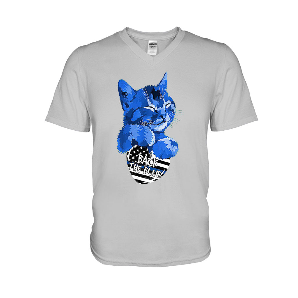 T-shirt et sweat à capuche Blue Cat - Policier 062021