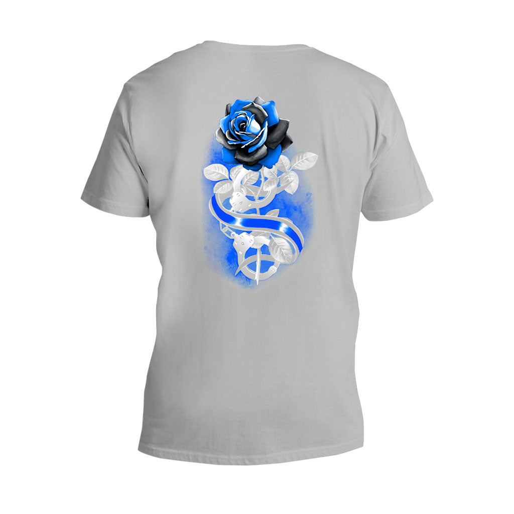 T-shirt et sweat à capuche Blue Rose - Policier 062021