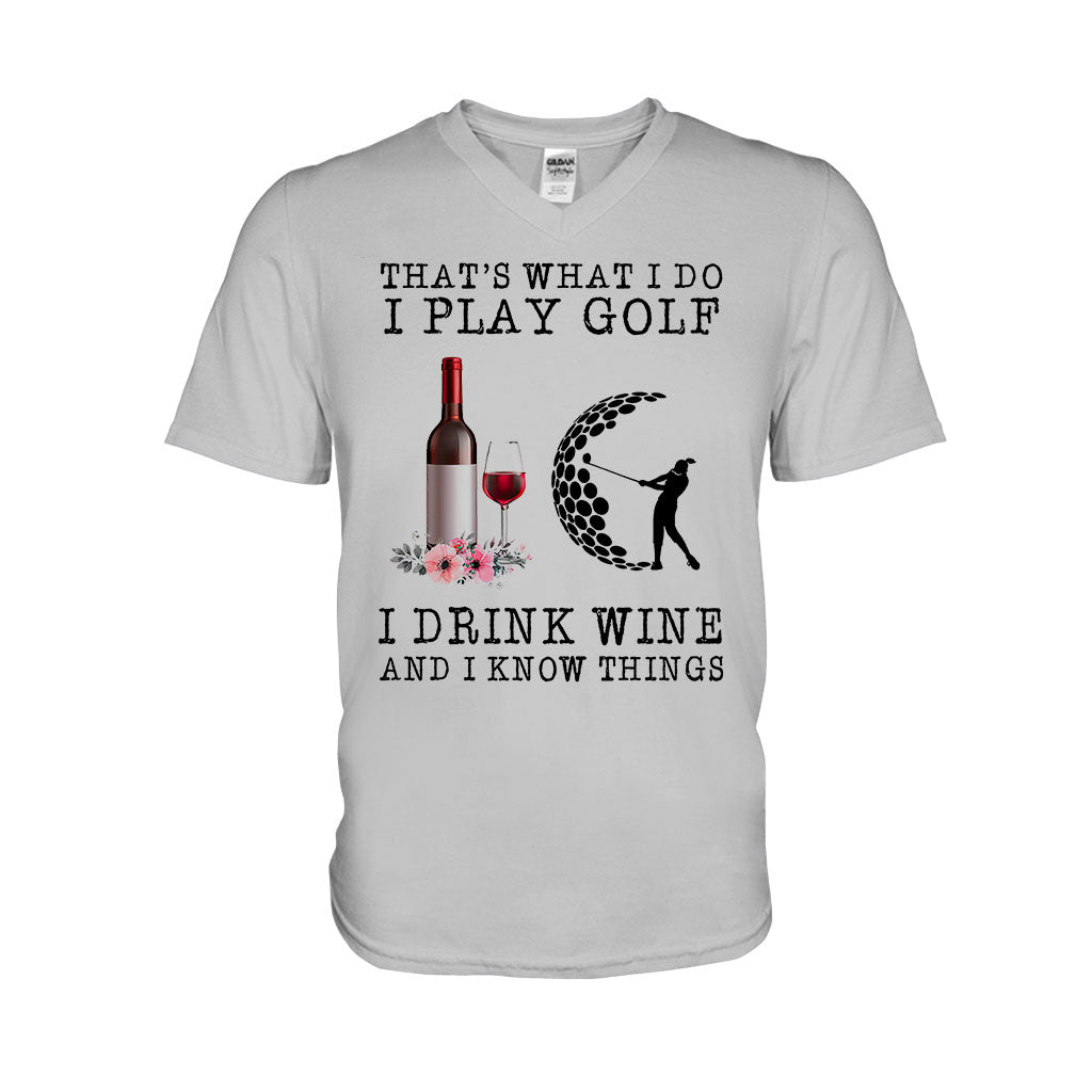 C'est ce que je fais - T-shirt et sweat à capuche de golf 062021