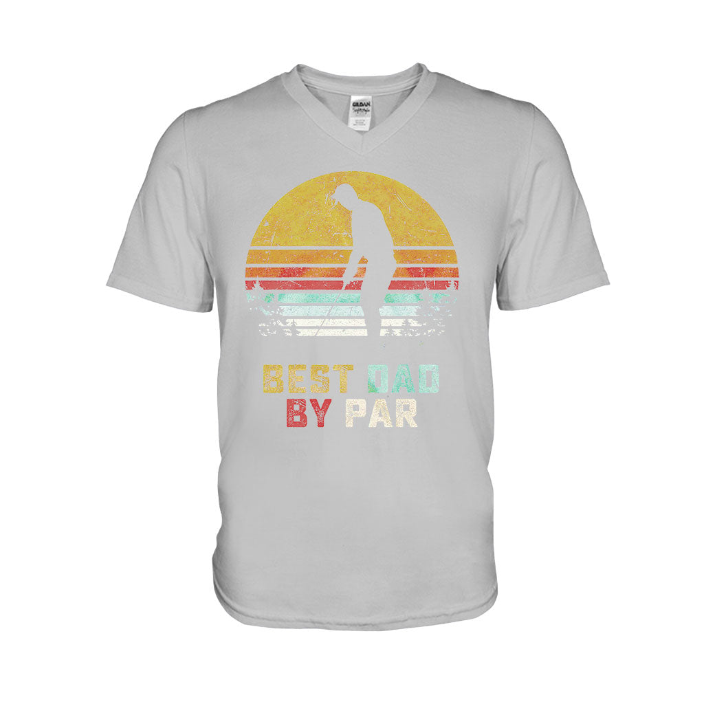 Meilleur papa - T-shirt et sweat à capuche de golf 062021