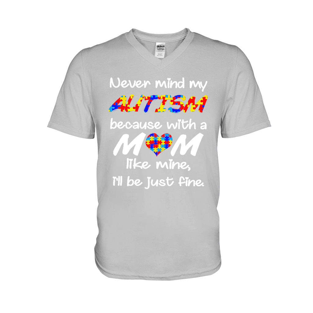 T-shirt et sweat à capuche « Never Mind My Autism » 062021