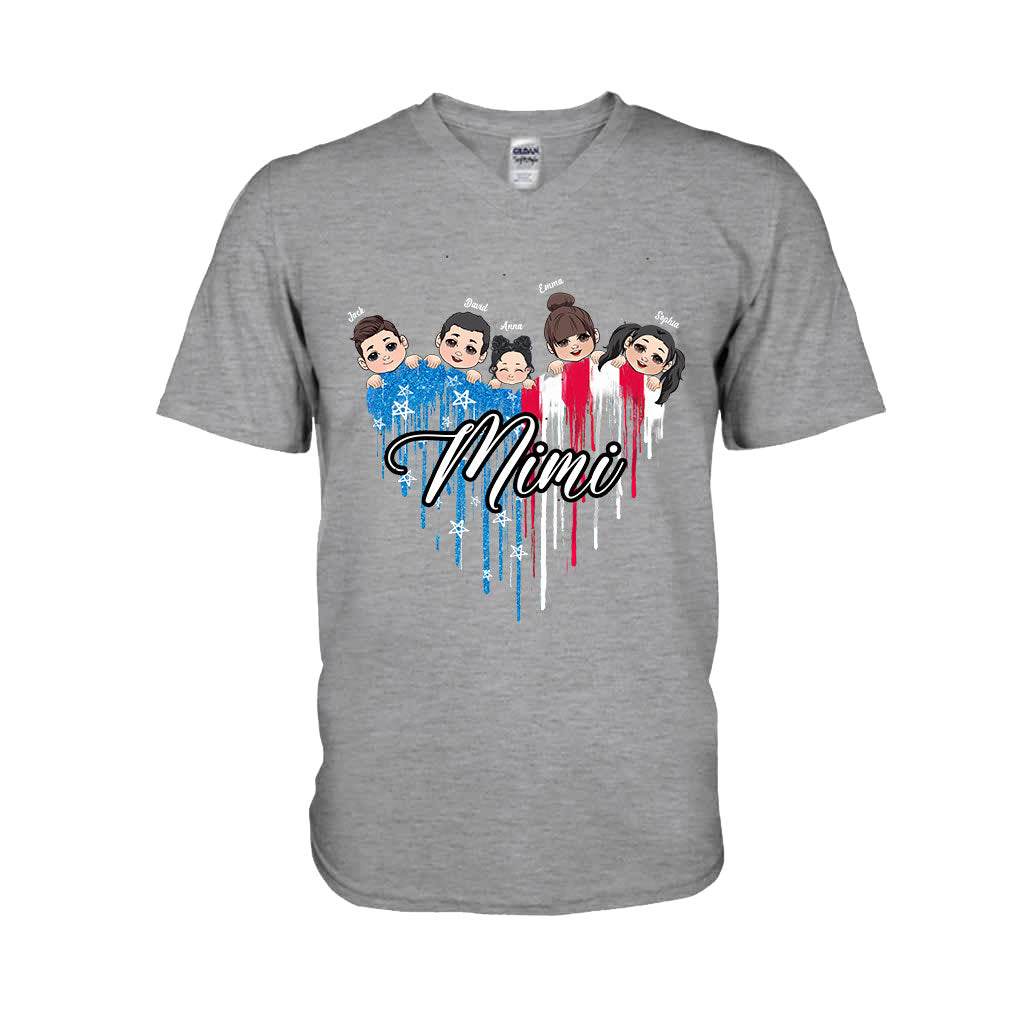 Meilleure grand-mère du monde - Cadeau pour grand-mère, maman, papa, grand-père, tante, oncle - T-shirt et sweat à capuche personnalisés