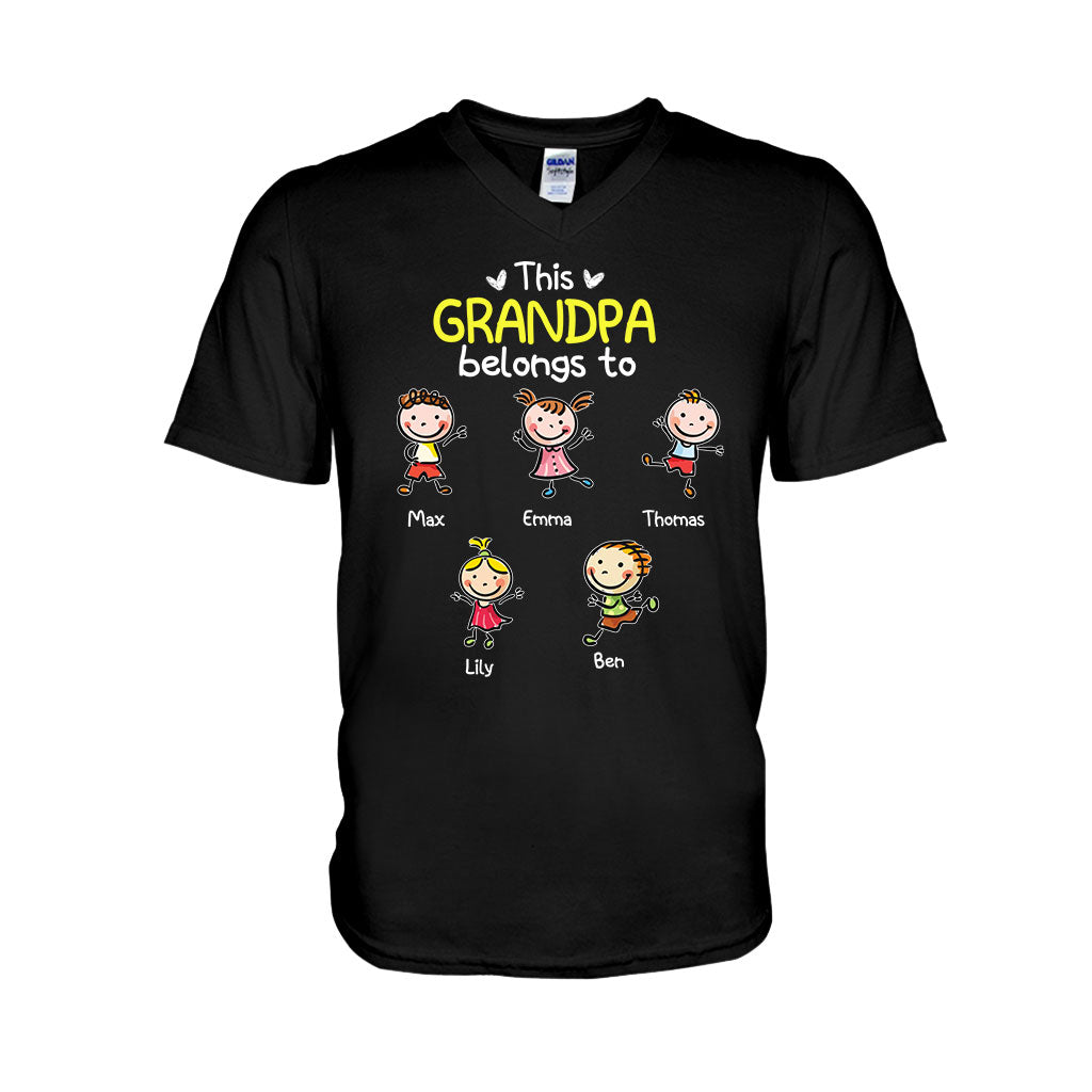 On t'aime - Cadeau pour grand-mère, papa, maman, grand-père - T-shirt et sweat à capuche personnalisés