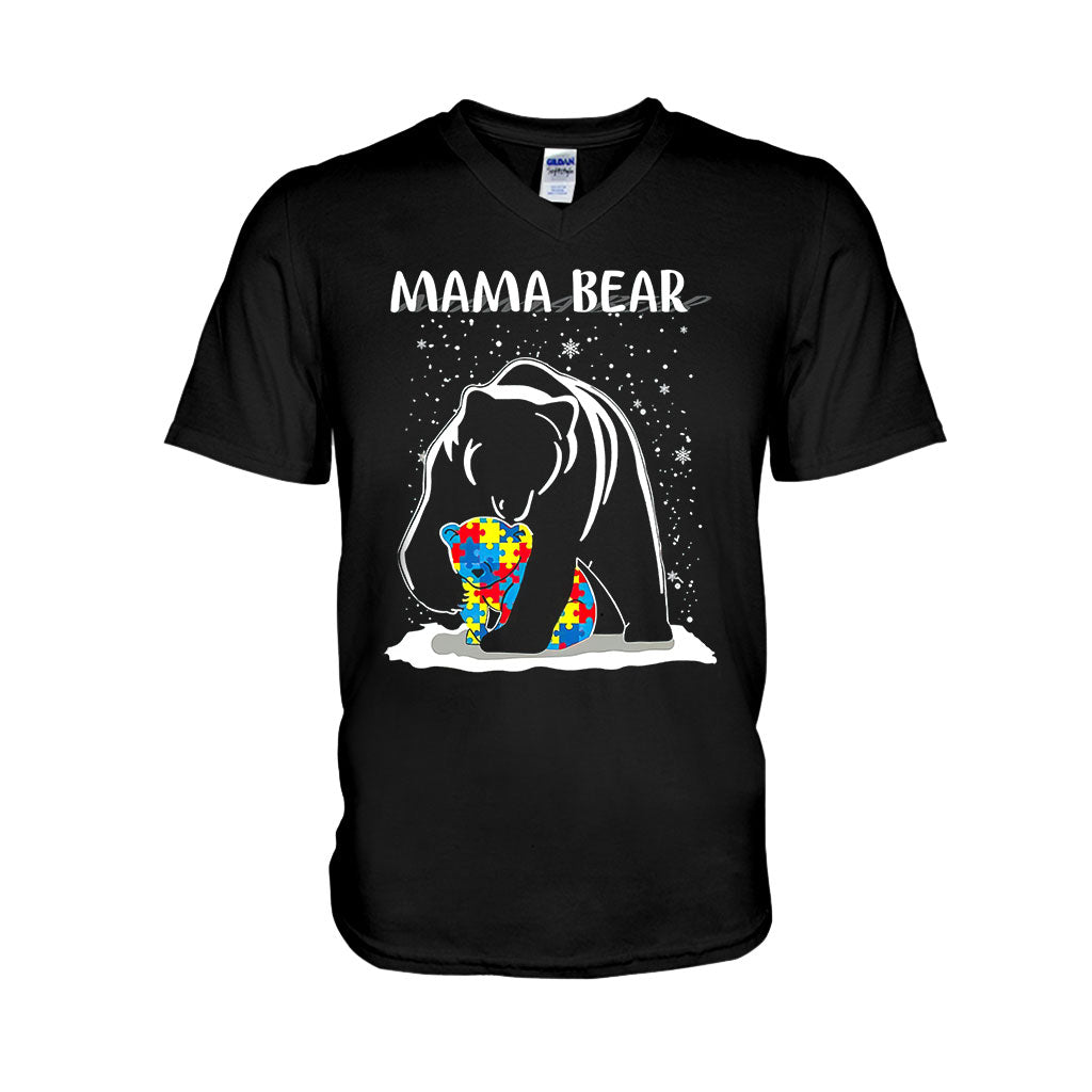 T-shirt et sweat à capuche « Maman Ours » – Sensibilisation à l’autisme 112021