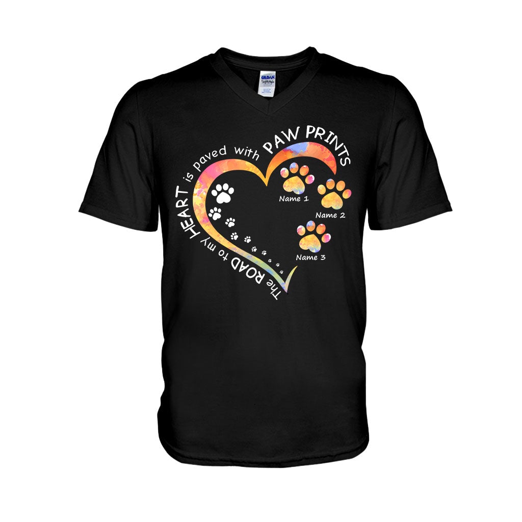 T-shirt et sweat à capuche personnalisés pour chien avec empreinte de patte 1121