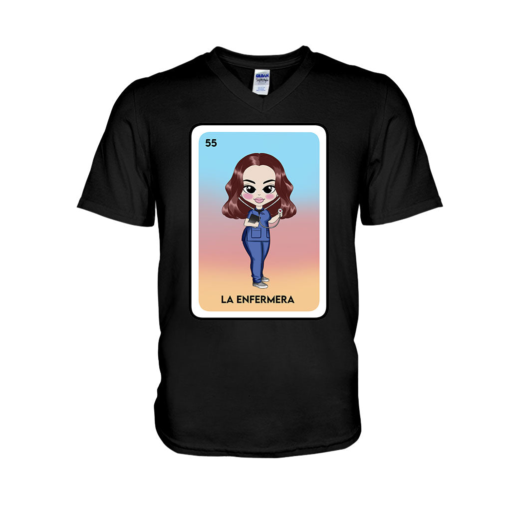 T-shirt et sweat à capuche personnalisés « La Enfermera » - Infirmière