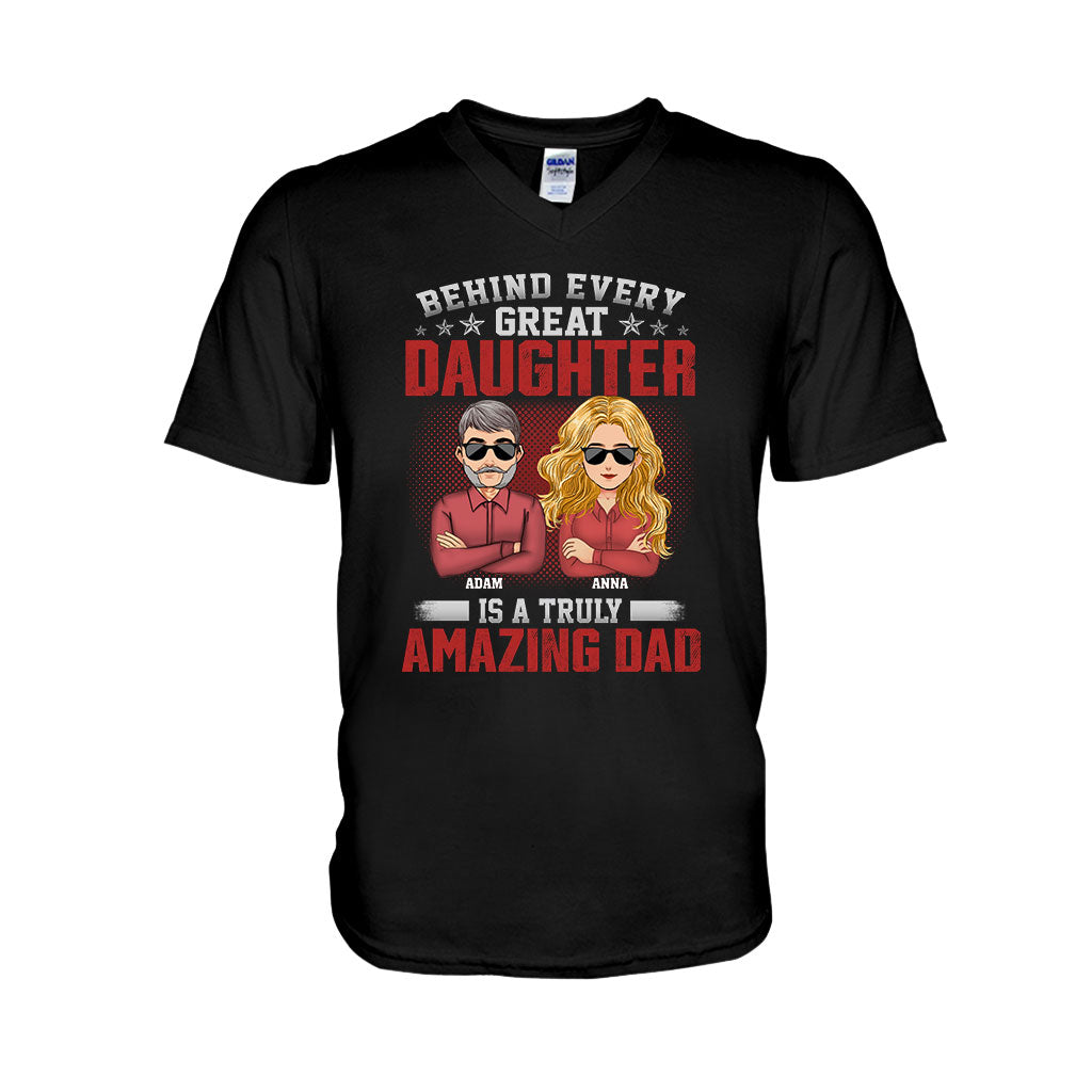 A Truly Amazing Dad - Personalized Father's Day Father T-shirt and Hoodie