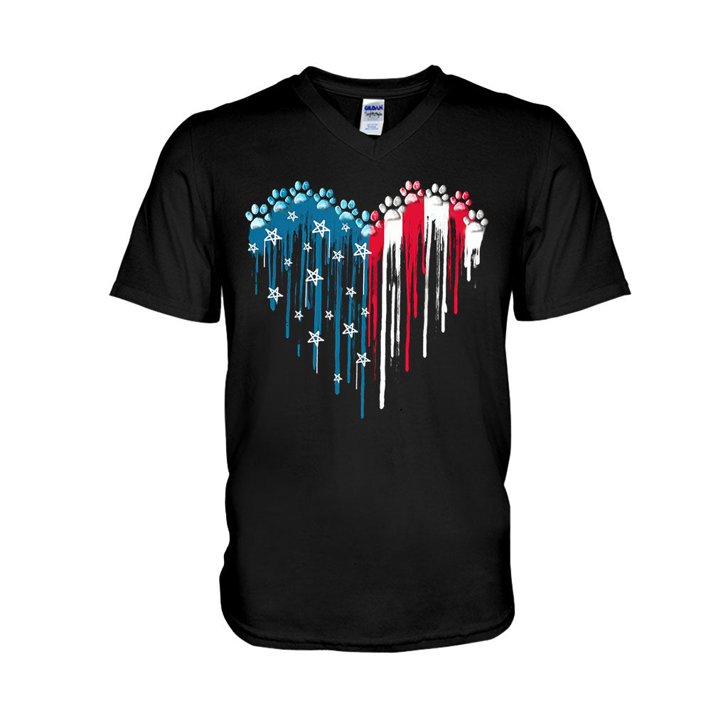 T-shirt et sweat à capuche « J’aime les chiens » 062021