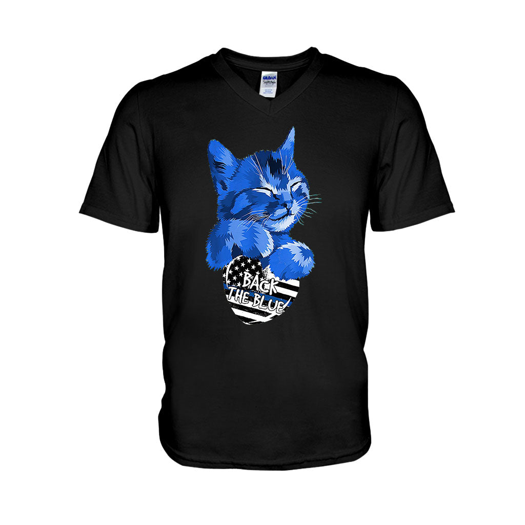 T-shirt et sweat à capuche Blue Cat - Policier 062021