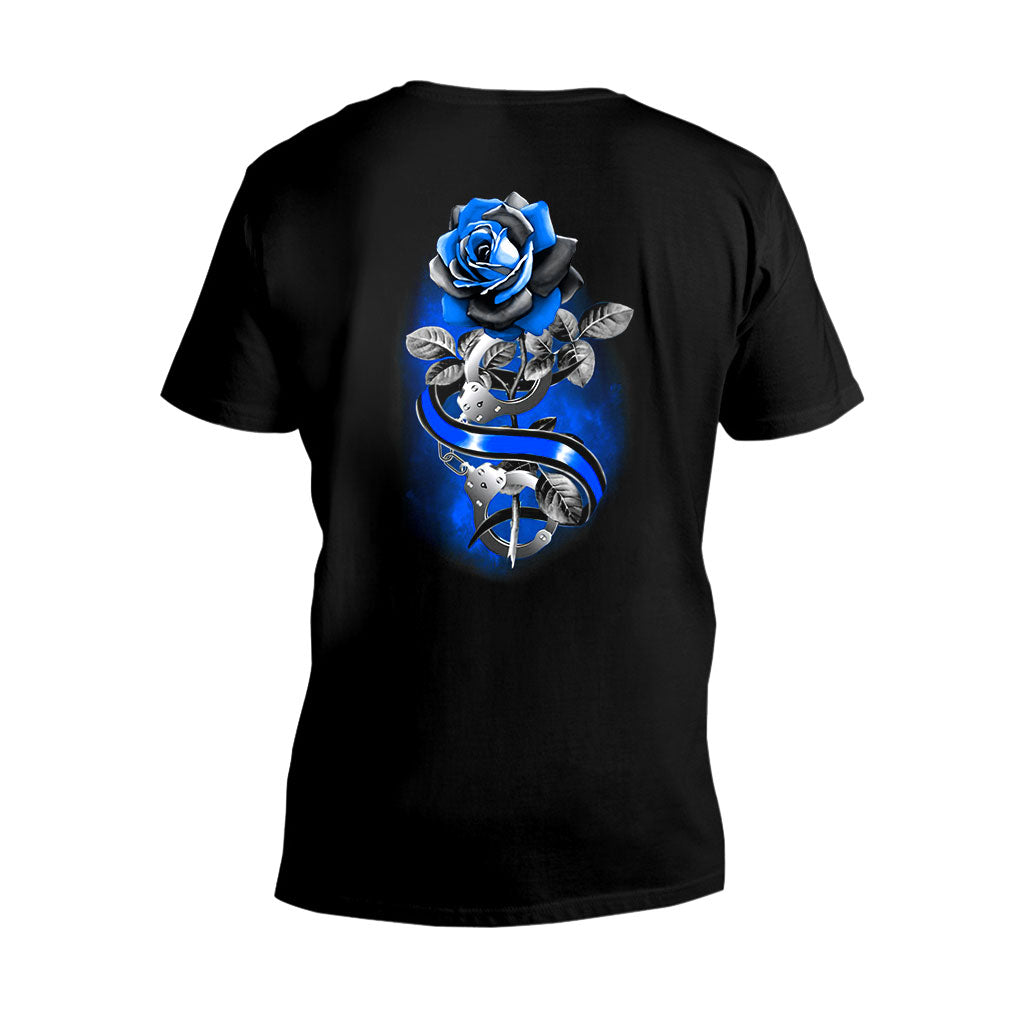T-shirt et sweat à capuche Blue Rose - Policier 062021