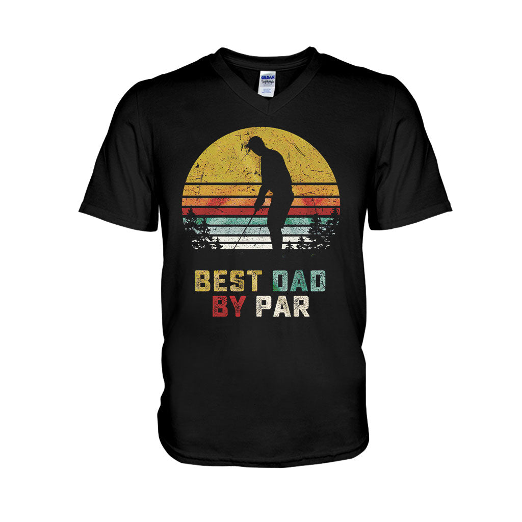 Meilleur papa - T-shirt et sweat à capuche de golf 062021