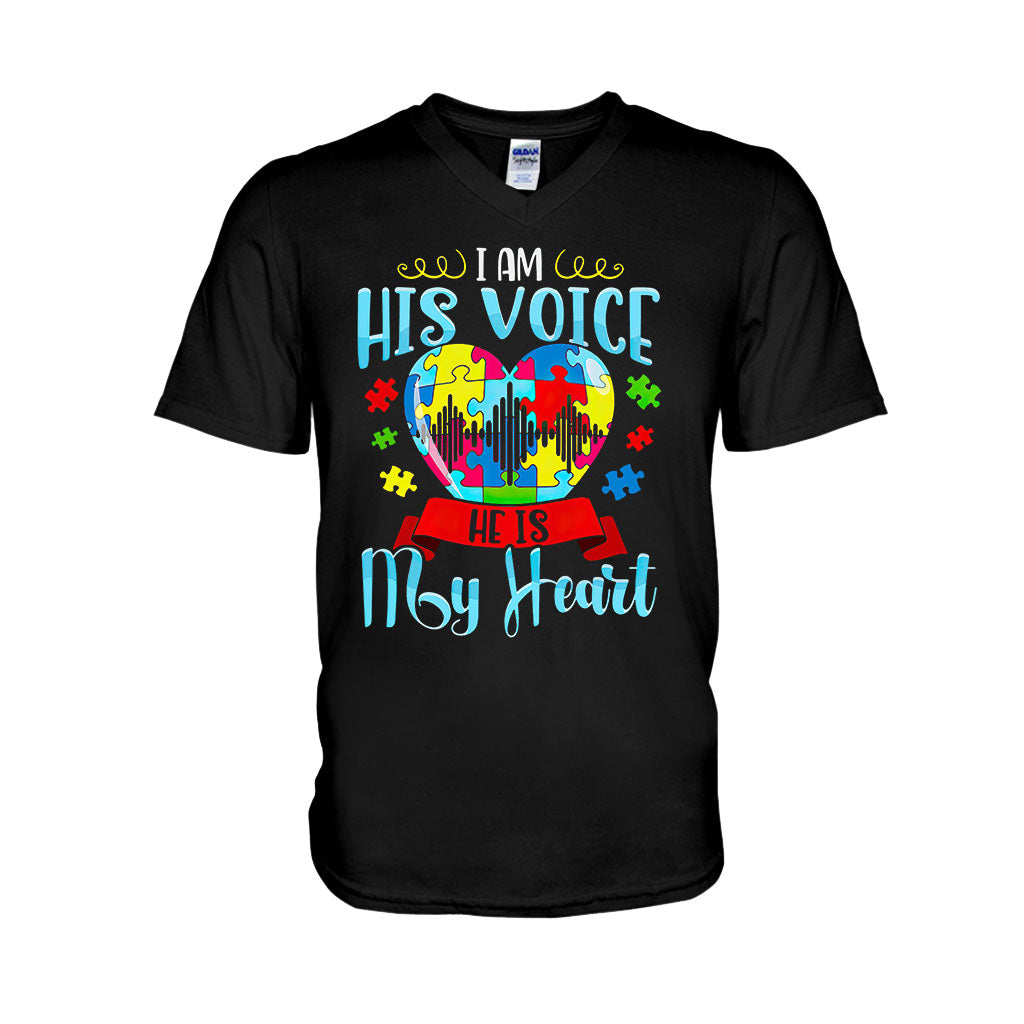 I'm His Voice - Autism Awareness T-shirt And Hoodie 062021