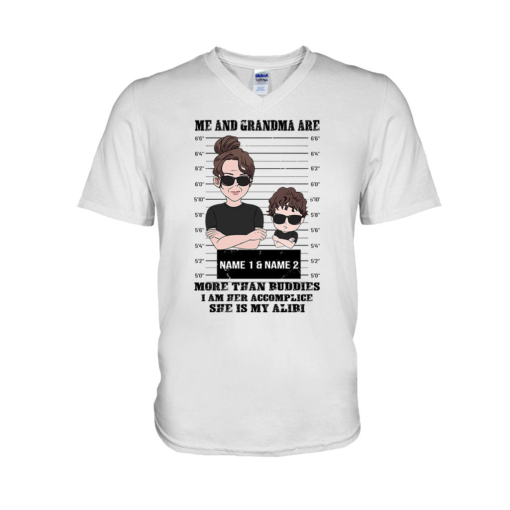 Complice et alibi - T-shirt et sweat à capuche personnalisés pour la fête des mères et pour grand-mère