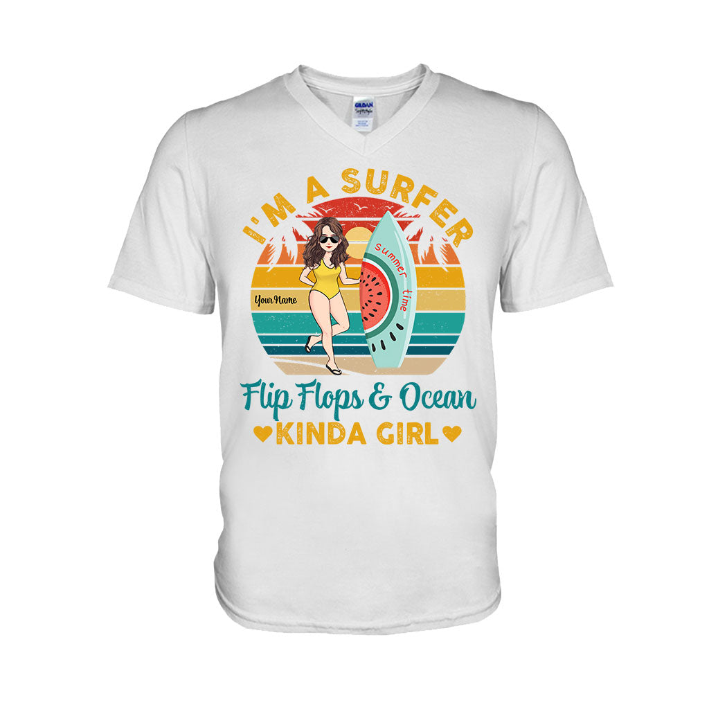 Je suis une tong - T-shirt et sweat à capuche de surf personnalisés