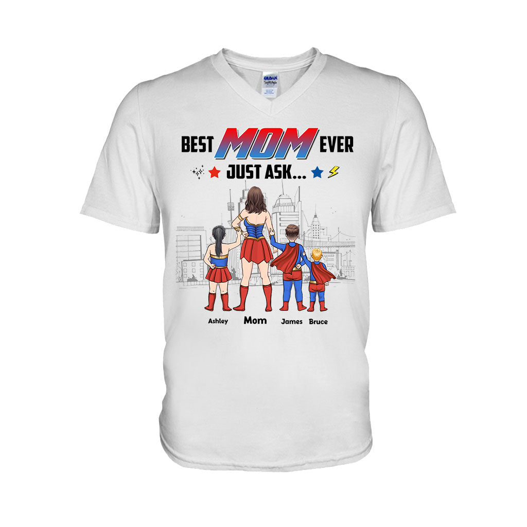 Supermaman - T-shirt et sweat à capuche personnalisés pour maman