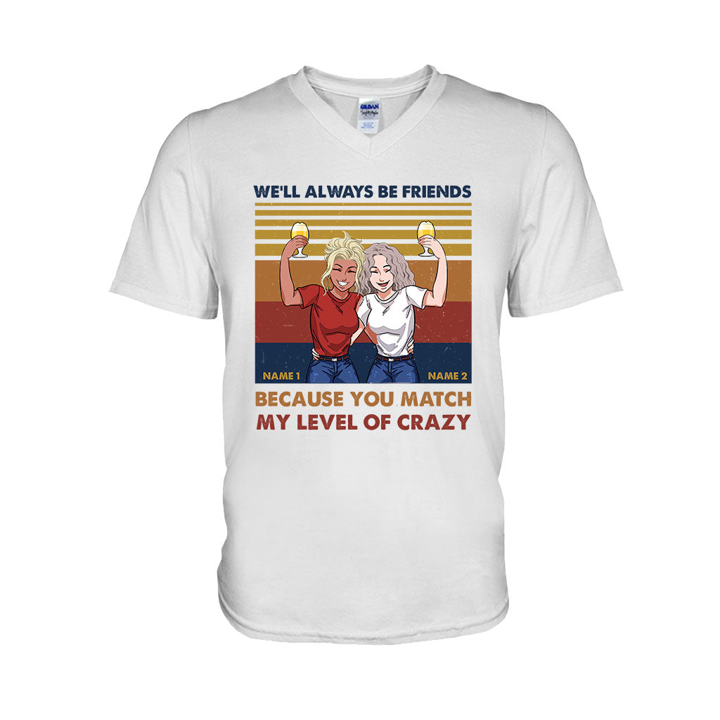 On est plus que des meilleures amies, on est comme une toute petite bande ! – T-shirt et sweat à capuche personnalisés