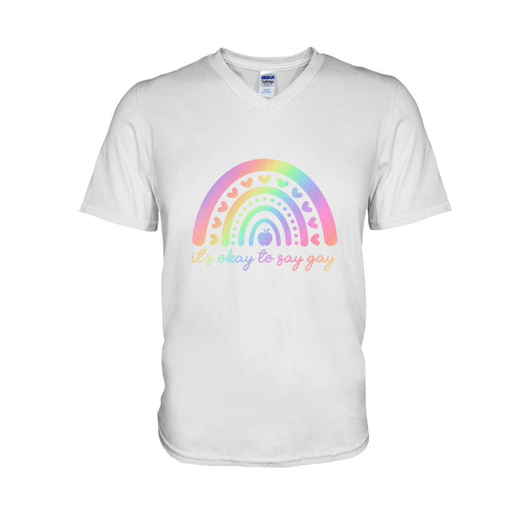 It's Okay To Say - Teacher T-shirt and Hoodie