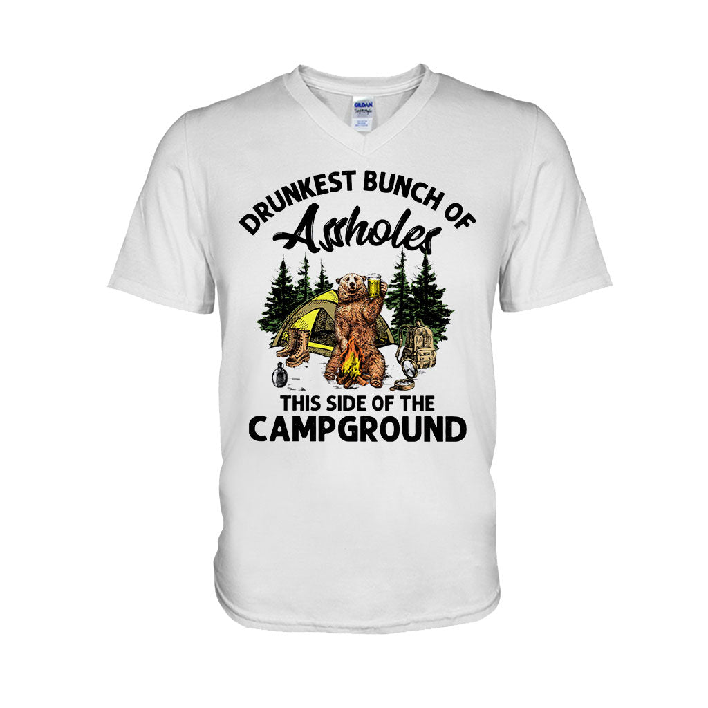 La bande la plus ivre du camping - T-shirt et sweat à capuche de camping 112021