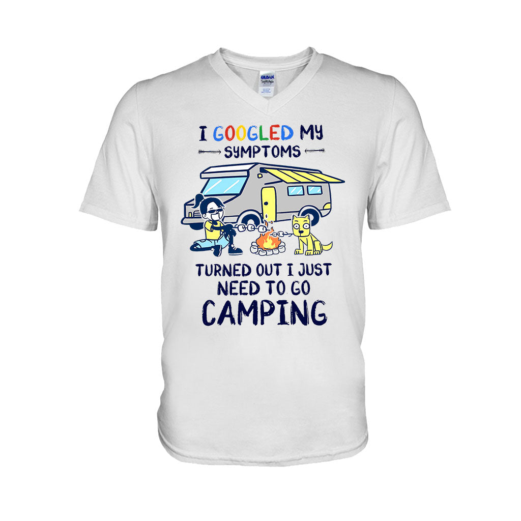 I Googled My Symptoms - Camping T-shirt and Hoodie 112021