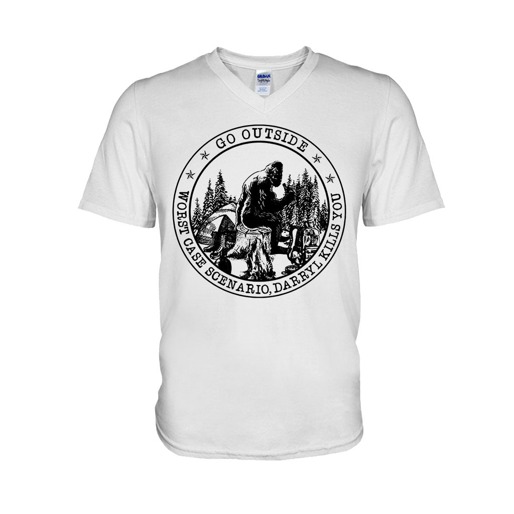 Go Outside - T-shirt et sweat à capuche de camping 112021