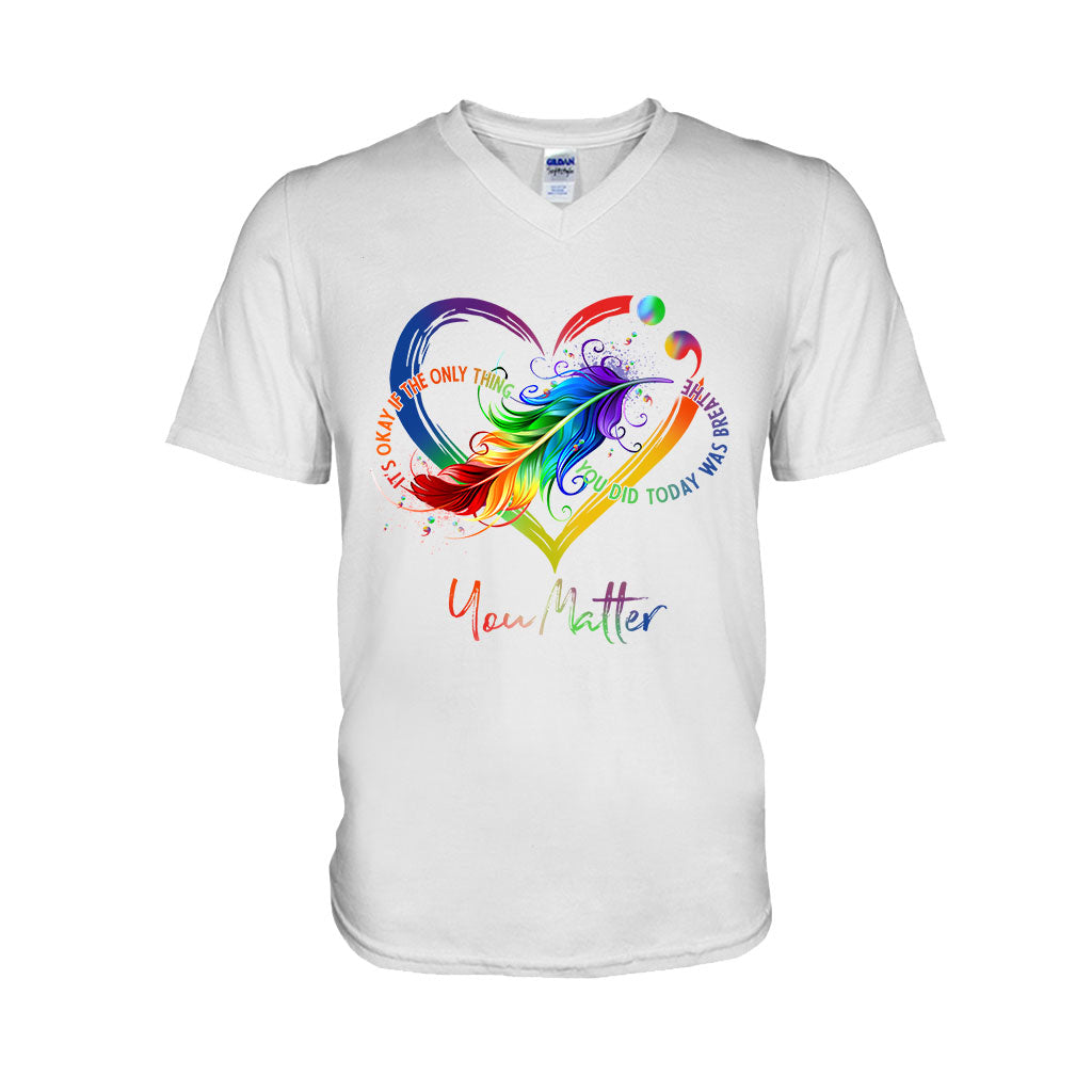 Votre vie compte - T-shirt et sweat à capuche personnalisés pour la prévention du suicide