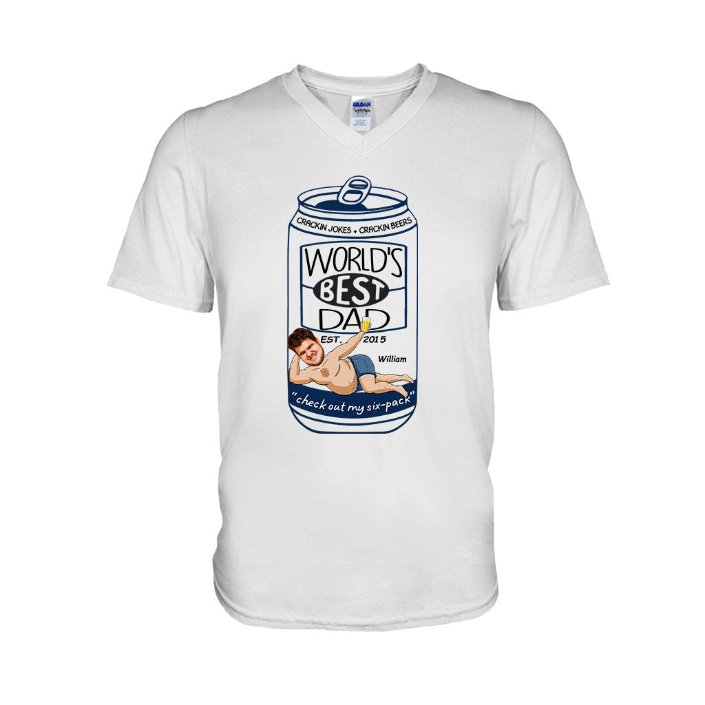 Meilleur papa du monde - T-shirt et sweat à capuche personnalisés pour papa