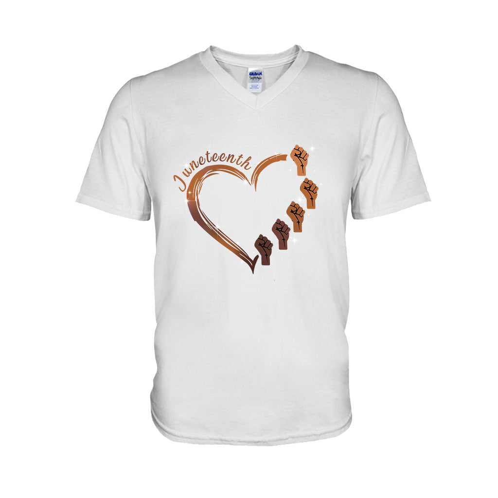 Juneteenth - T-shirt et sweat à capuche afro-américains 112021