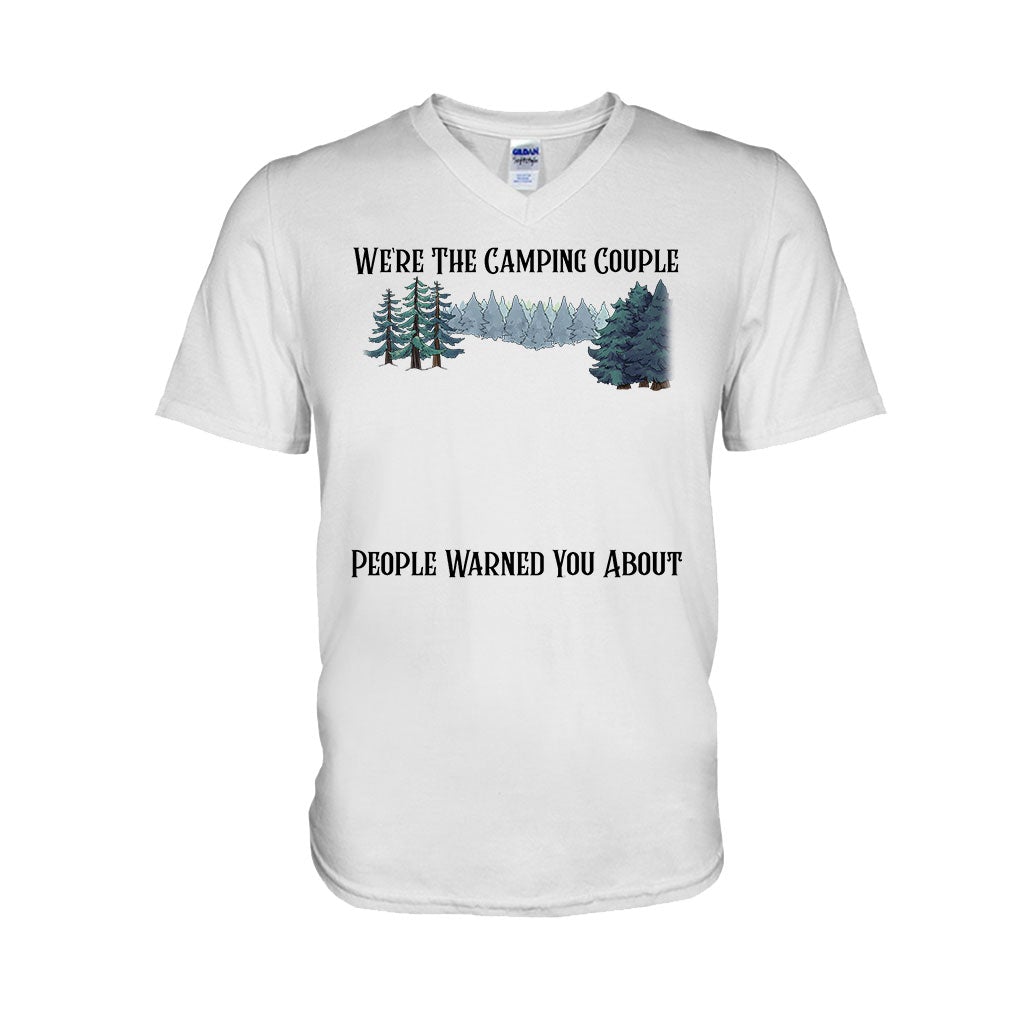 We're The Camping Couple - Personalized T-shirt and Hoodie
