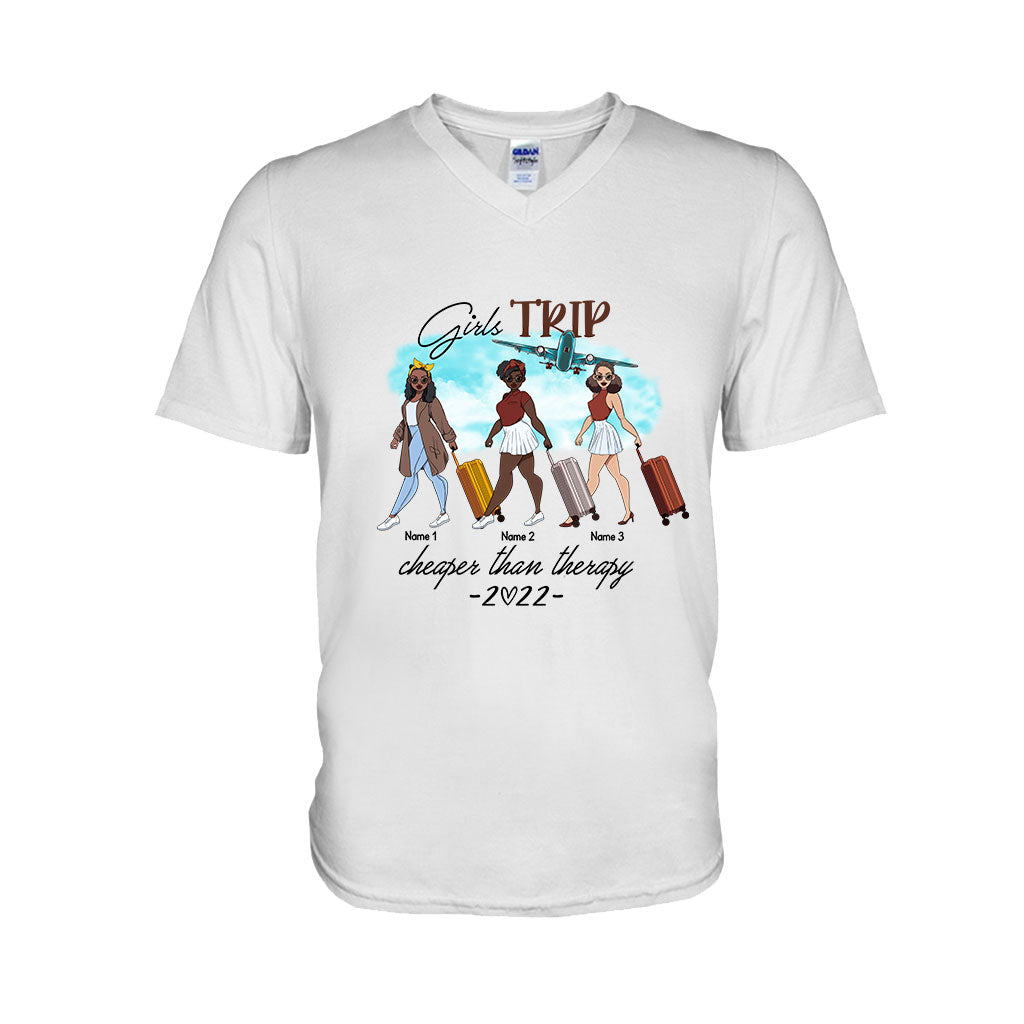 Un voyage entre filles coûte moins cher qu'une thérapie (2022) - T-shirt et sweat à capuche personnalisés