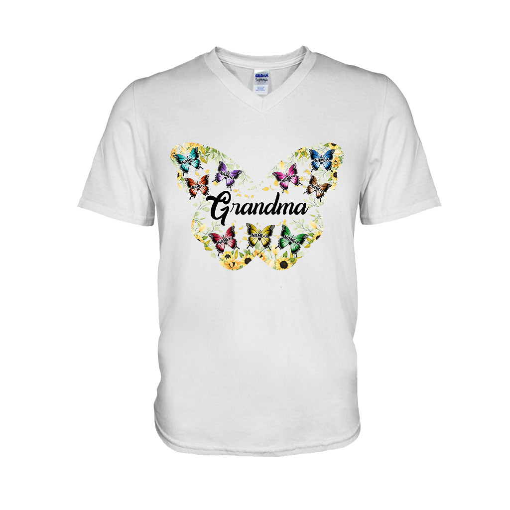 On t'aime - T-shirt et sweat à capuche personnalisés pour grand-mère
