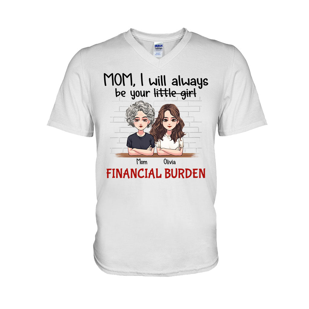 Je serai toujours ta petite fille - T-shirt et sweat à capuche personnalisés pour la fête des mères