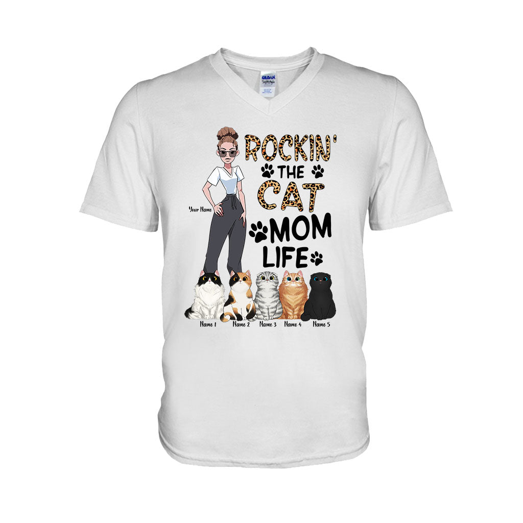 Vivez pleinement votre vie de maman chat ! - T-shirt et sweat à capuche personnalisés pour chats