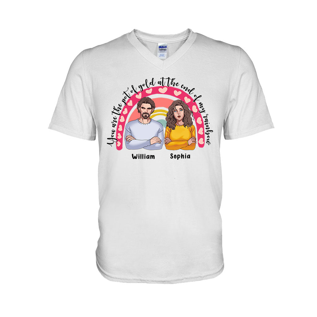 Vous êtes le trésor - T-shirt et sweat à capuche personnalisés pour couples