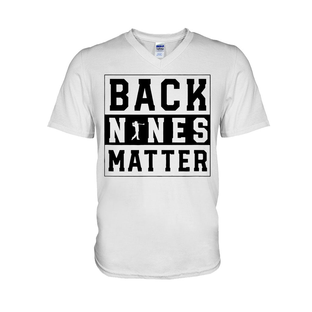 Black Nines - T-shirt et sweat à capuche de golf 062021