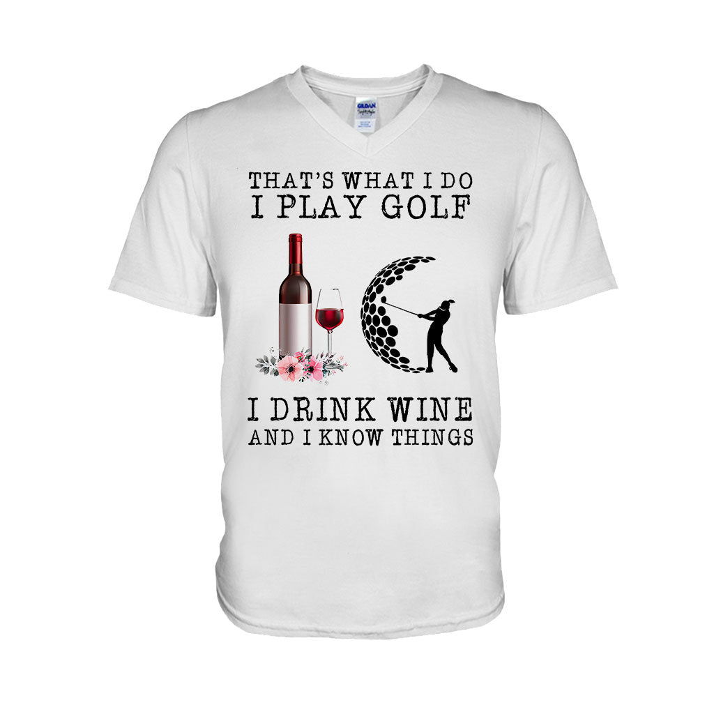 C'est ce que je fais - T-shirt et sweat à capuche de golf 062021