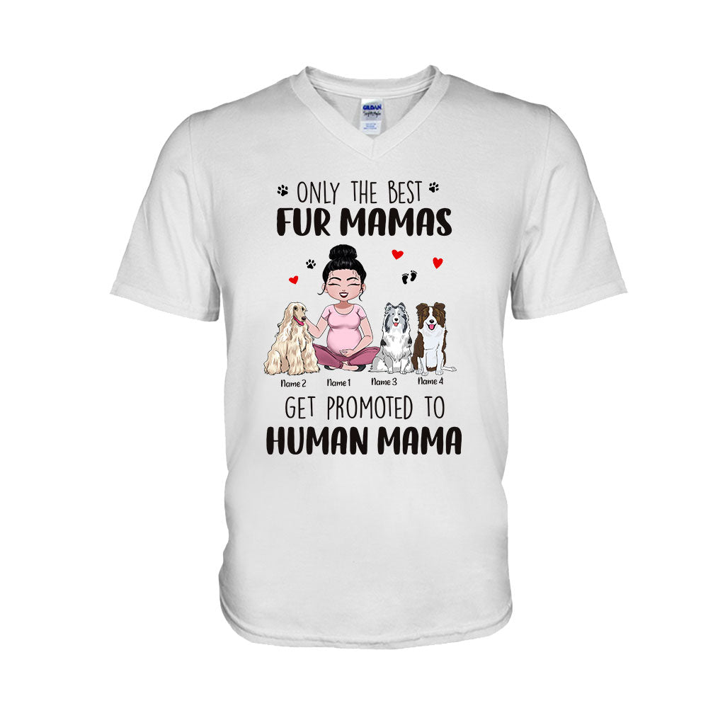 Seule la meilleure maman à fourrure - T-shirt et sweat à capuche personnalisés pour chien