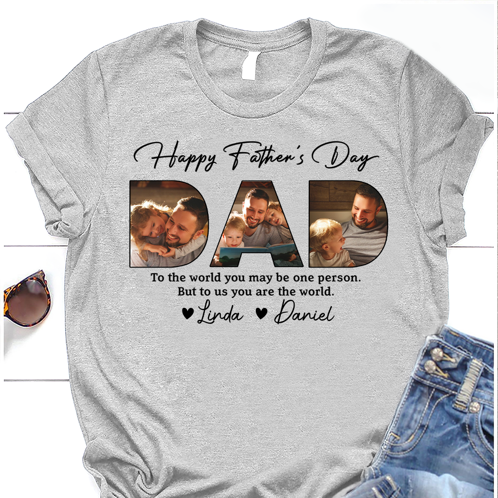 Bonne fête des pères papa ! T-shirt et sweat à capuche personnalisés pour papa