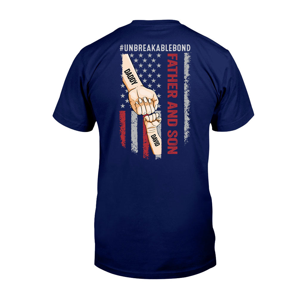 Père Fils Bon Incassable - T-shirt et sweat à capuche personnalisés pour papa