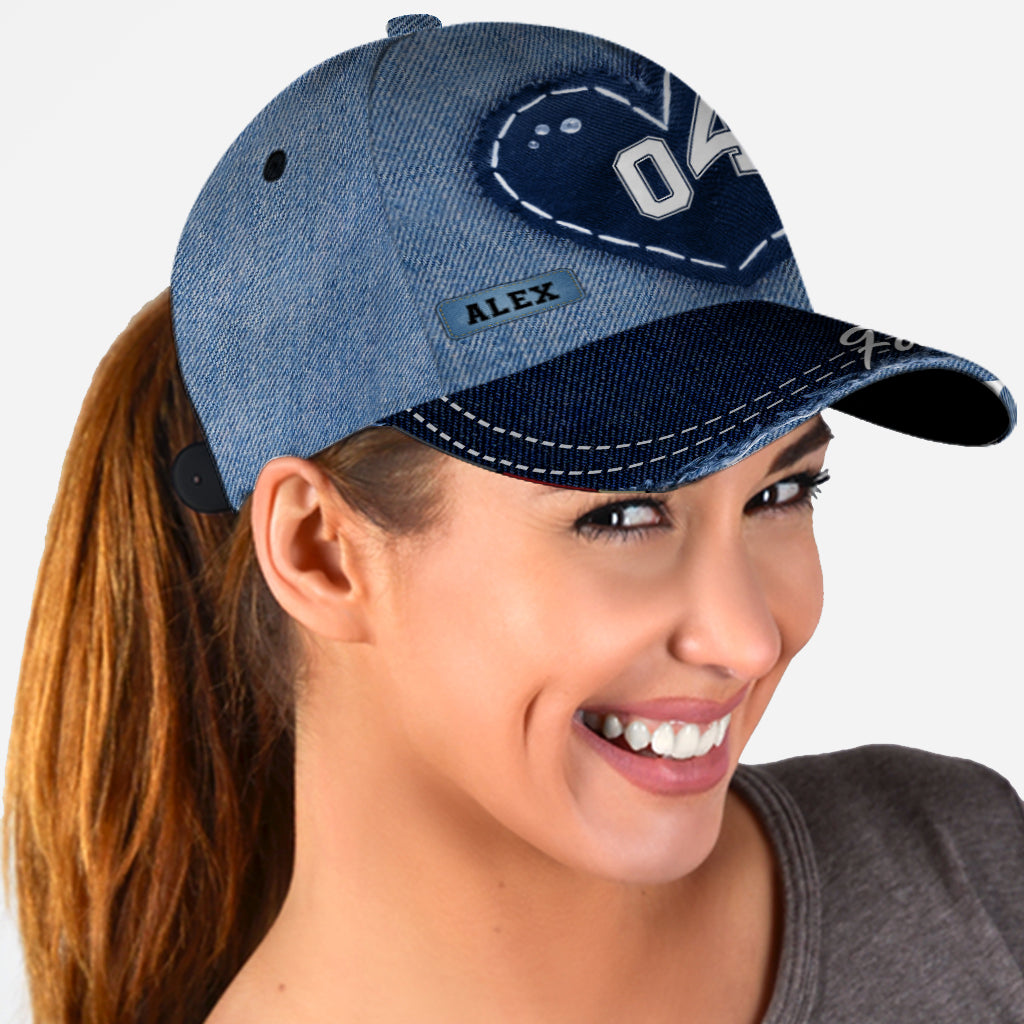 Maman de footballeur - Casquette de football classique personnalisée