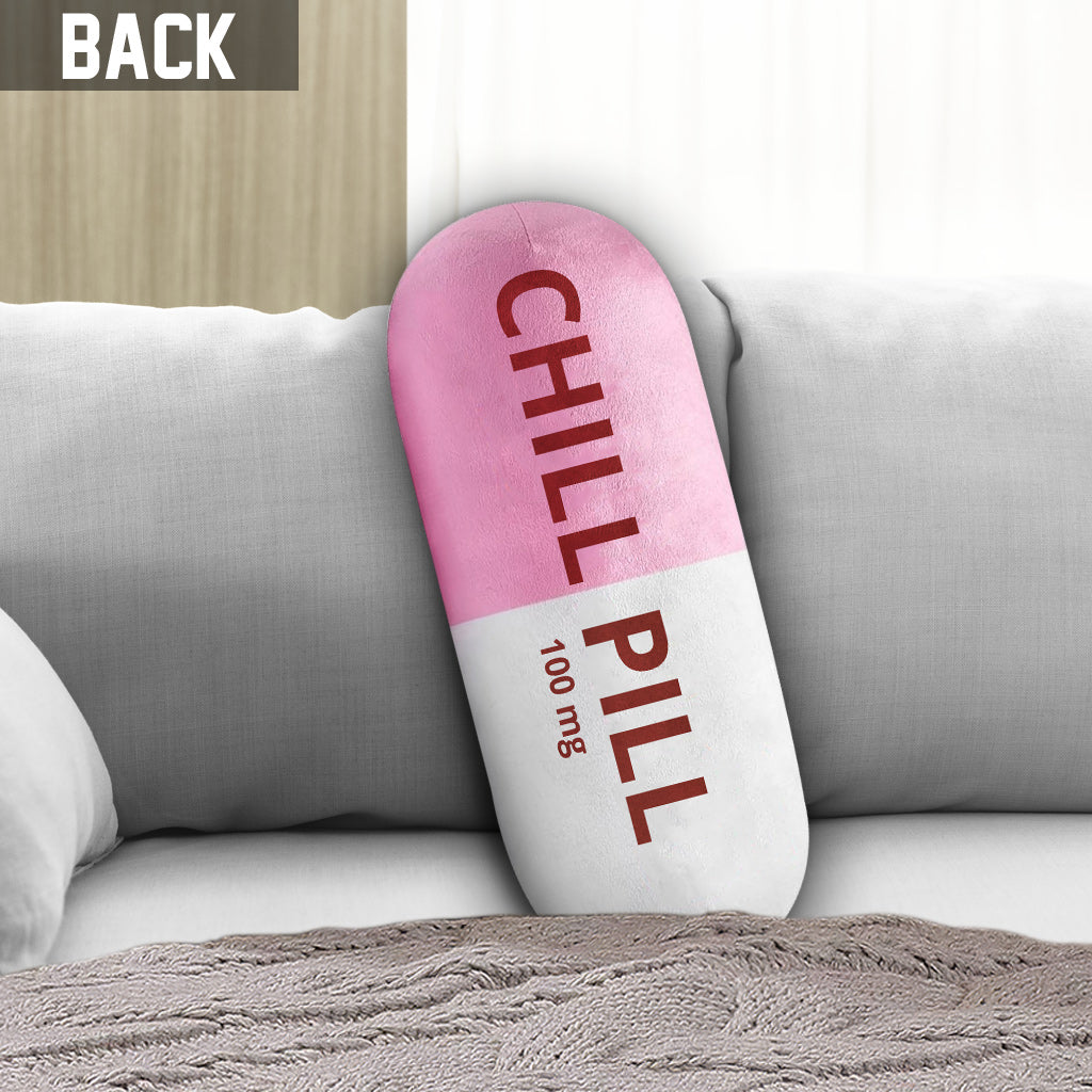 Oreiller personnalisé Chill Pill pour couples