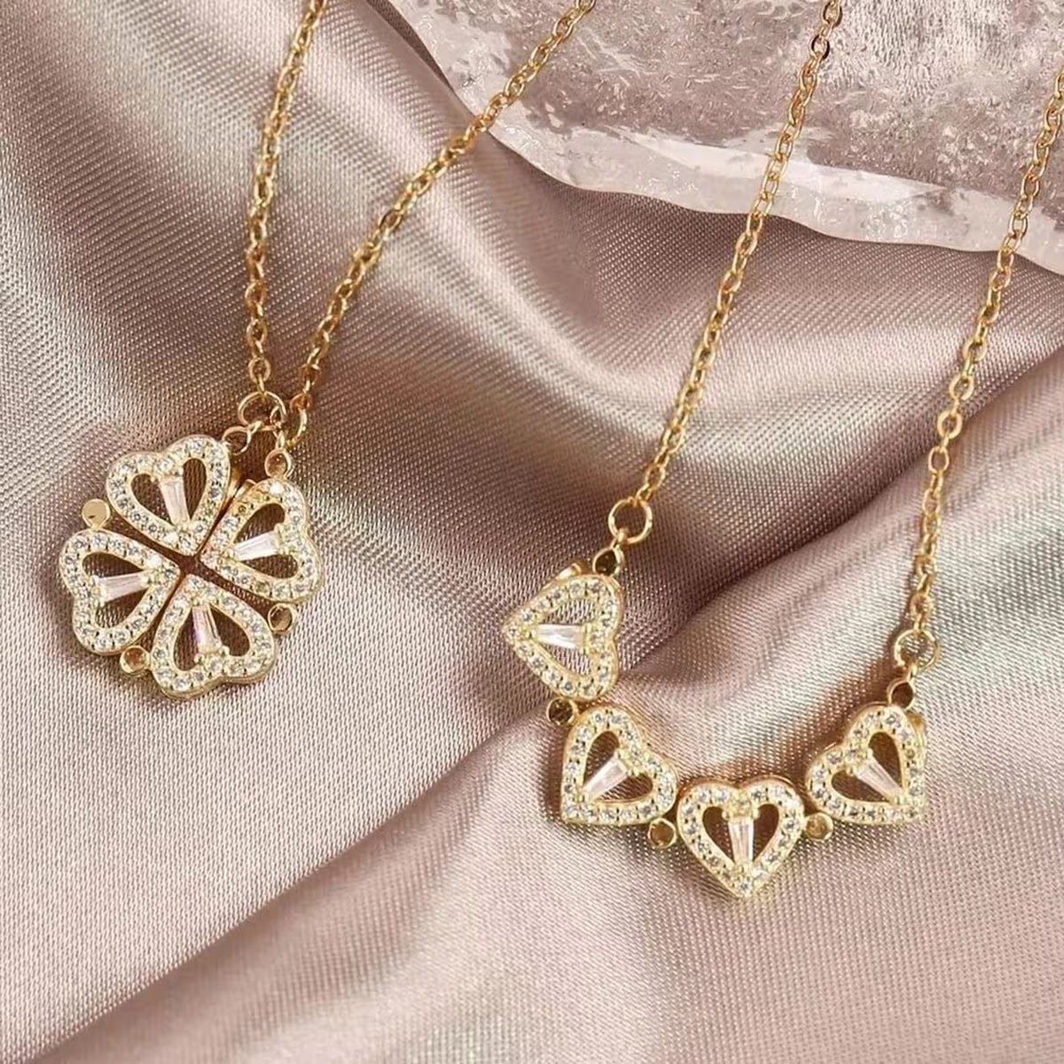 Collier trèfle à quatre feuilles - Collier trèfle à quatre feuilles